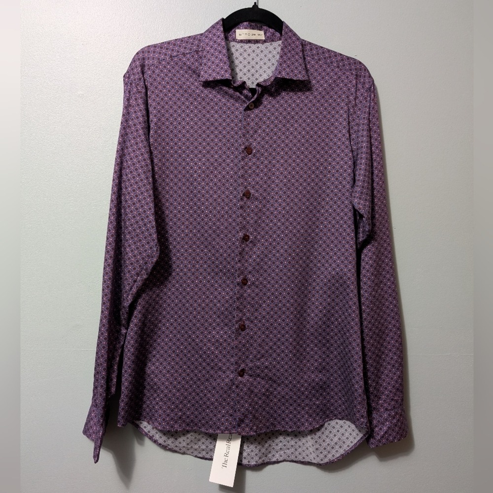 Etro Spa Button Down Dress Shirt  Size 39